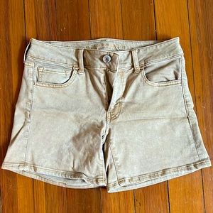 American Eagle AEOxTWILL midi shorts